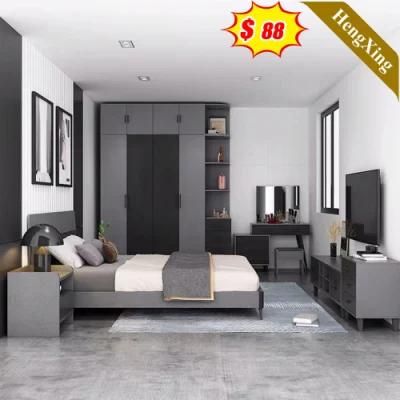 Chinese Modern Wholesale Mattress Wardrobe Massage Beds Office Dining Living Room Hotel Bedroom Home Wooden Furniture Bedroom Sets