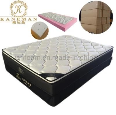 Roll Packing Tencel Fabric Spring Mattress Pillow Top Bed Mattress