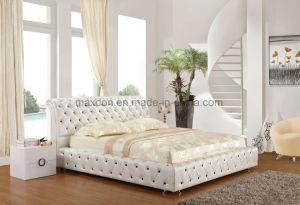 Bedroom Furniture Leather Bed Soft Bed Sleeping Furniture
