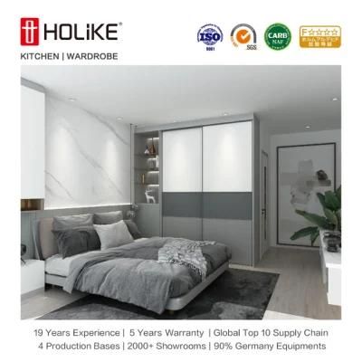 Holike Particle Board Sliding Door Clothes Closet Bedroom Wardrobe