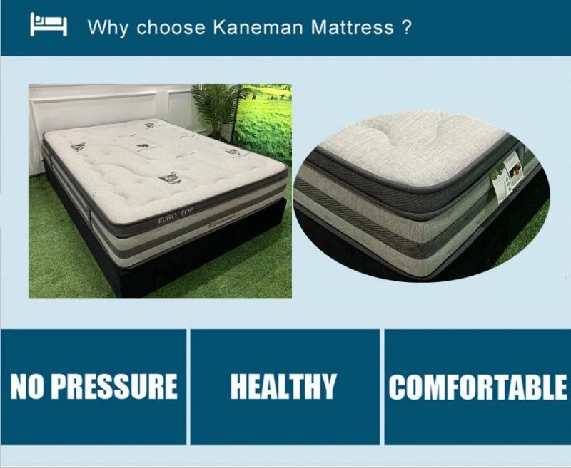 Pocket Spring Hybrid Mattress Bed Latex Mattress King Size