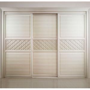 Oppein Modern PVC Sliding Door Bedroom Wardrobe (YG11240)