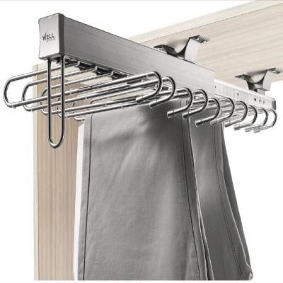(HZL861) Aluminum and Iron Top Mounted Trousers Rack for Wardrobe