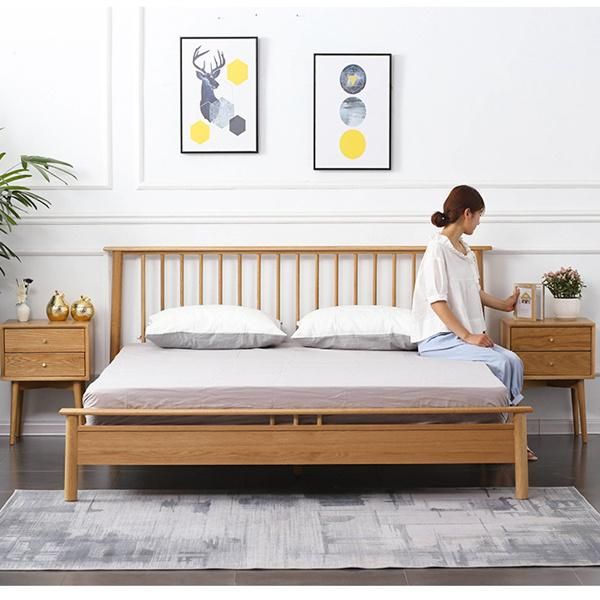 Simple Windsor Bed Solid Wood Bedroom Bed Princess Bed