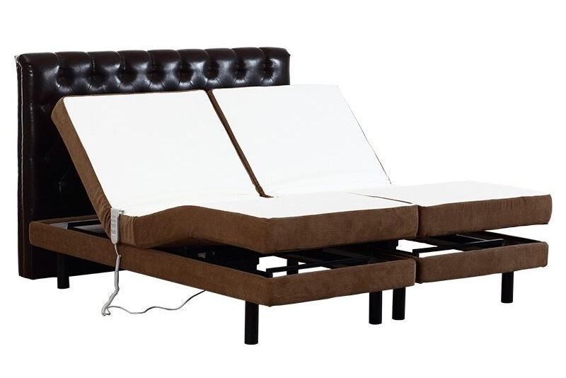 Popular Modern Bedroom Furniture Okin Motor Electric Adjustable Bed