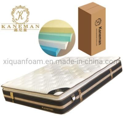 King Bed Spring Mattress Rolled in a Box Cheap Hotel Quality Mattress Customization