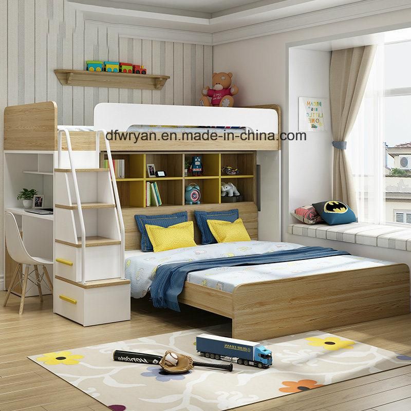 Wooden Bunk Bed for Adult and Children