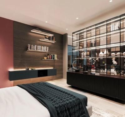 Displays Clothes Glass Door Modern Modualr Custom Bedroom Wardrobes Closet