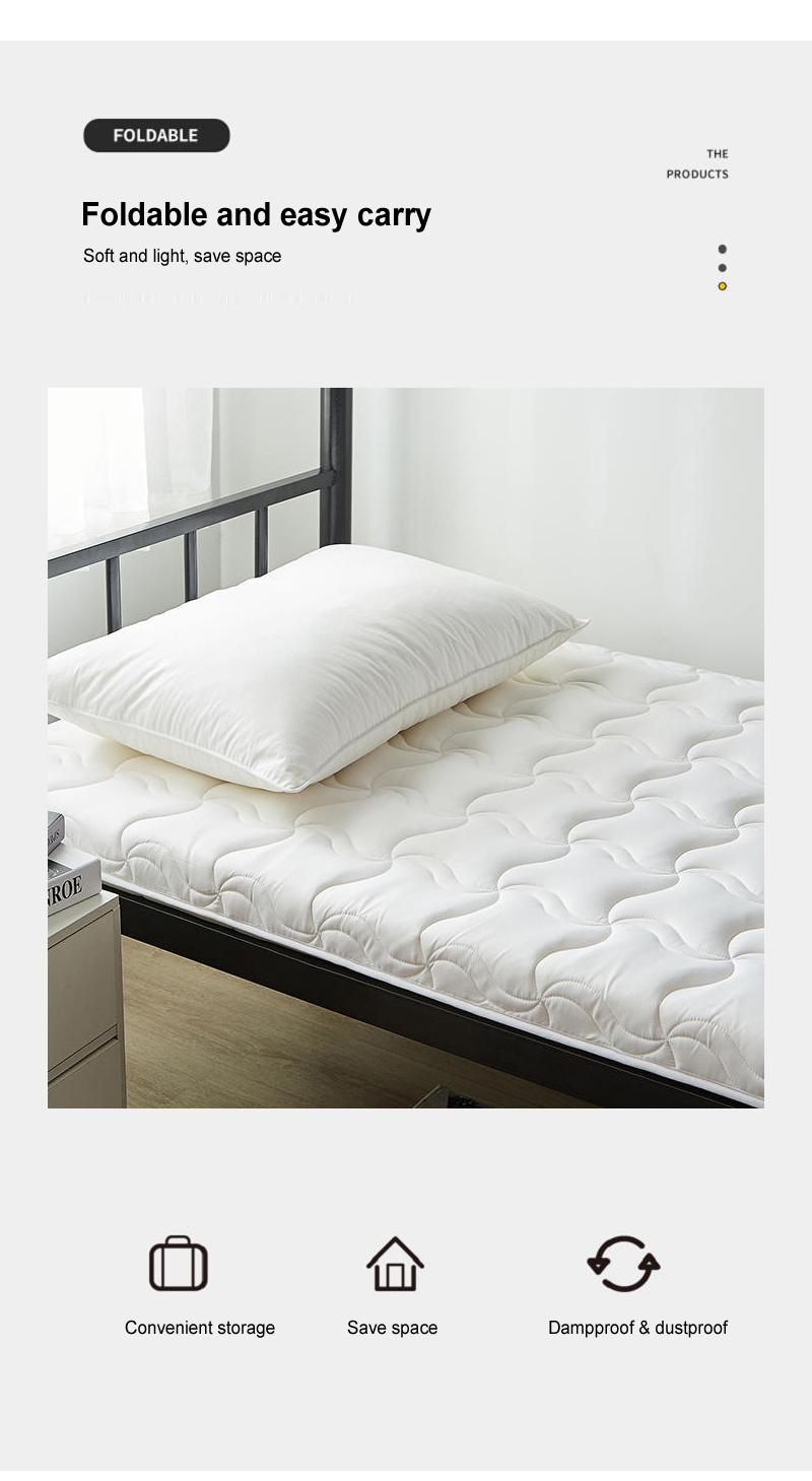 Dorm Bunk Bed Mattress Portable Soft Thin Comfortable Single XL