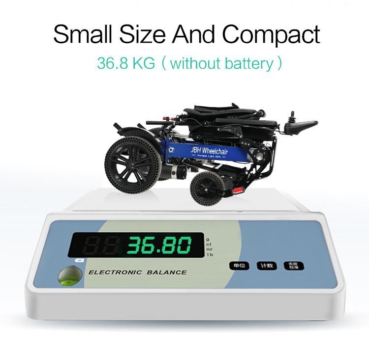 FDA Aproved Intelligent Driving Basket Portable Folding Outdoor Cheap Electric Wheelchair