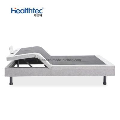 Color Choosable Metal Fabric Electric Adjustable Bed Selling Well