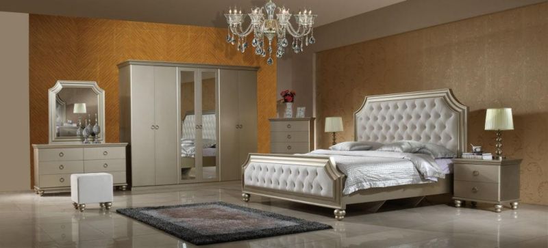 New Classical Bedroom Furniture Set for Sale