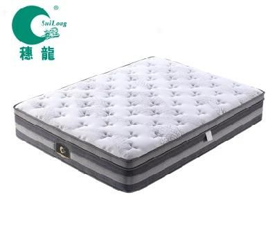 Comfortable Mattress Bedroom Furniture Pocket Spring with Latex Foam Mattress