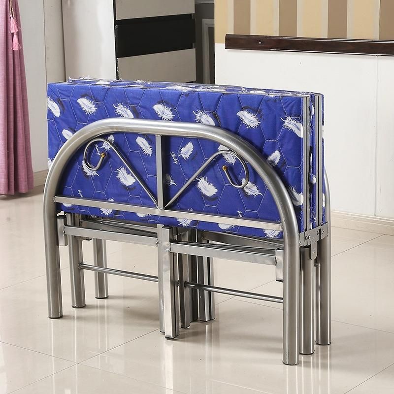 Best Selling Steel Wholesale Cheap Modern Metal Single Folding Bed