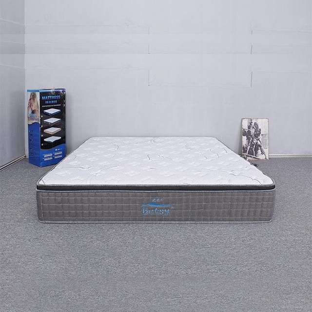 High Quality Bed Mattress Memory Foam 7 Zone Pocket Spring Mattress in a Box
