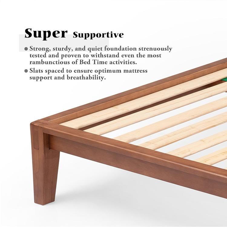 Modern Frame Hotel Furniture Designer Wood Bed