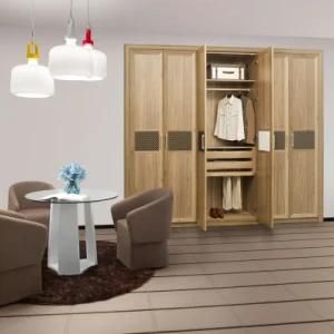 2015 Wood Grain Swing Built-in Classic Wardrobe (YG21455)