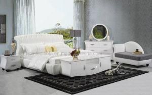 Modern Leather Bed (B1103)