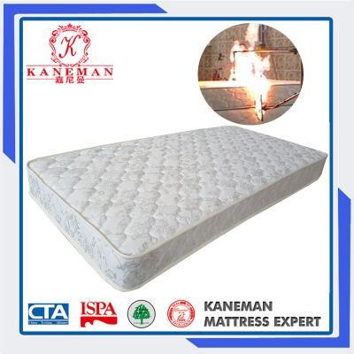 Hot Selling Fireproof Spring Mattress Us Standard Fire Retardant Spring Mattress