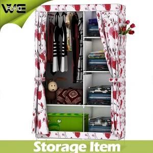 Multi-Function Organizer Bedroom Furniture Corner Armoire Wardrobe Closet
