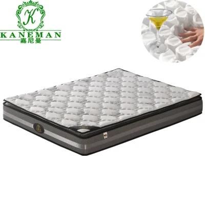 Pillow Top Wholesale Queen Size Pocket Spring Mattress