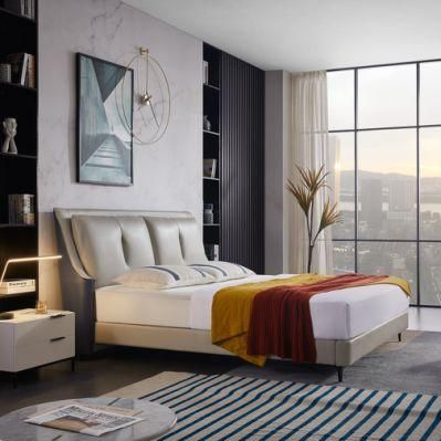 Modern Luxury Home Bedroom Furniture Leather Modern Bedroom Furniture Beds