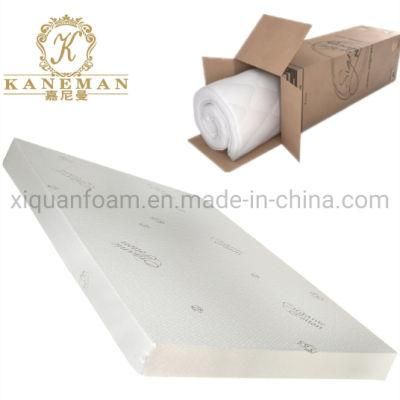 Rolled 8inch High Density Foam Mattress Packed in Box