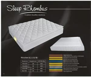 High-Low Pocket Spring Mattress (NIcolas) (FL-018)