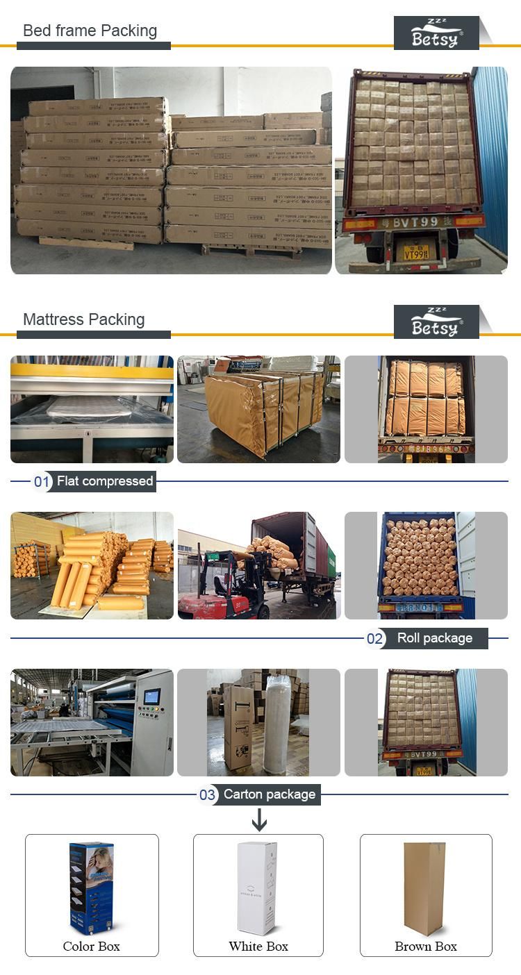 Pocket Spring bed mattress King Size with Box Top