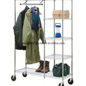 Modern Design DIY Closet Steel Wardrobe Rack Shelf