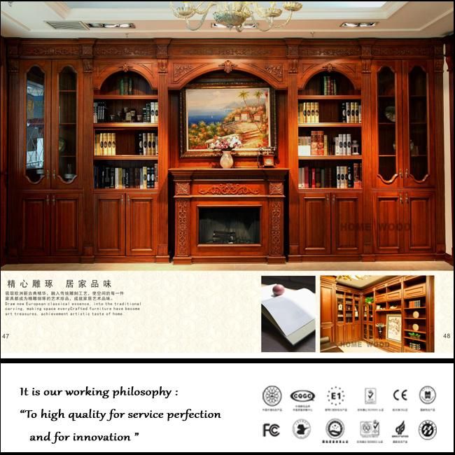 Noble High Quality Solid Wood Wine Cabinet