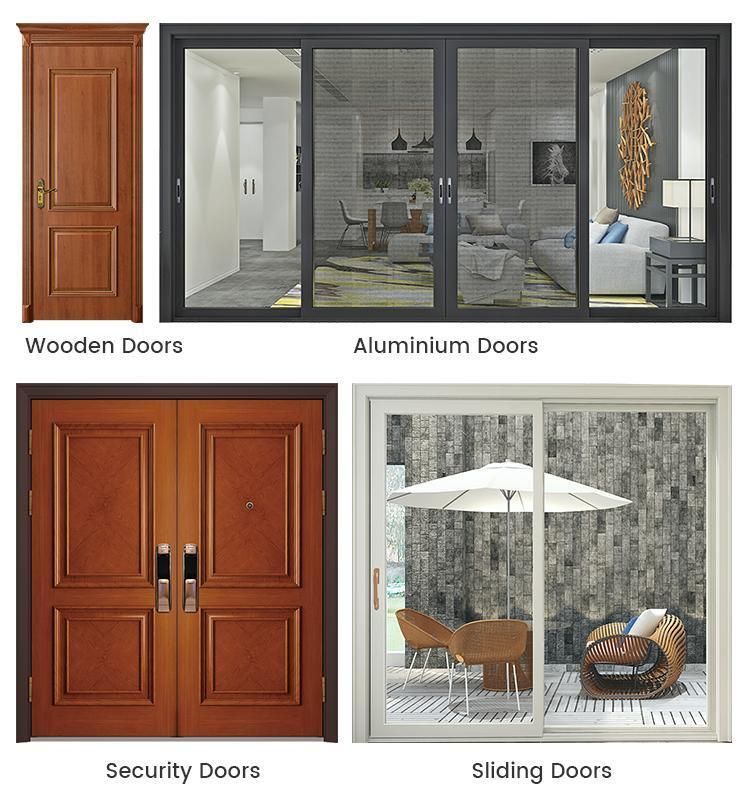 Exterior Entry Wooden Flush Door Wooden Ply Door Pine Doors