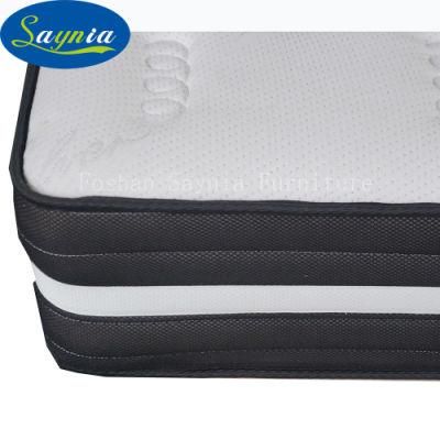 Cheap Price Foam Layer Pocket Coil Spring Mattress for Hotel Bed