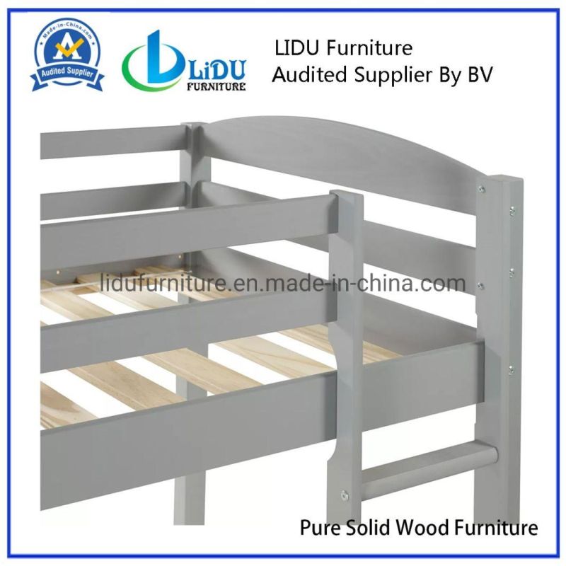 Modern Wooden Bed Furniture Kids Bed for Child Solid Pine Wood Kids Furniture