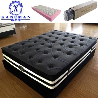 Roll Packing Bed Mattress-Pocket Spring Mattress-Spring Mattress