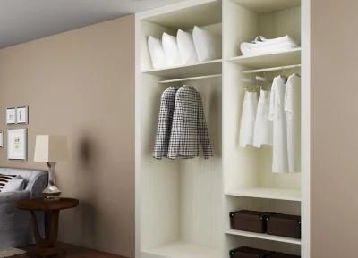Hotel Modern Bedroom White Closet Simple Sliding Doors Wardrobe