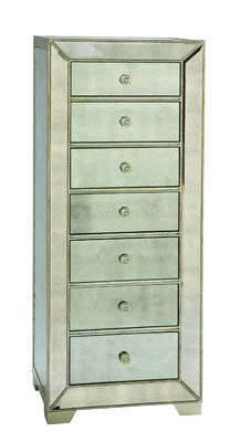 High Grade Factory Price Mirror Tallboy Drawers Made in China