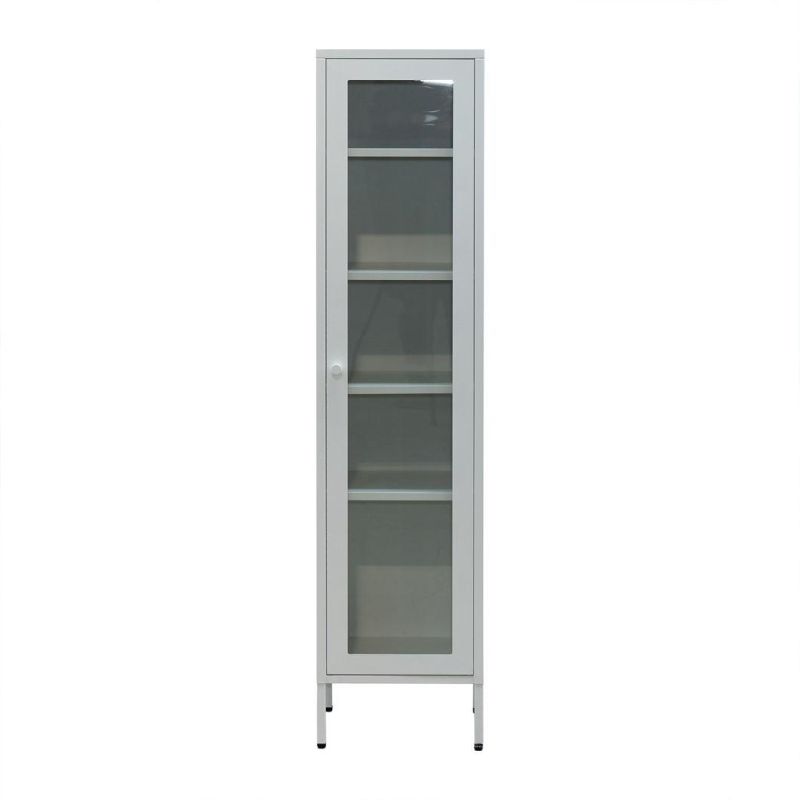 Premium Quality Living Room Furniture Swing Door Steel Cabinet