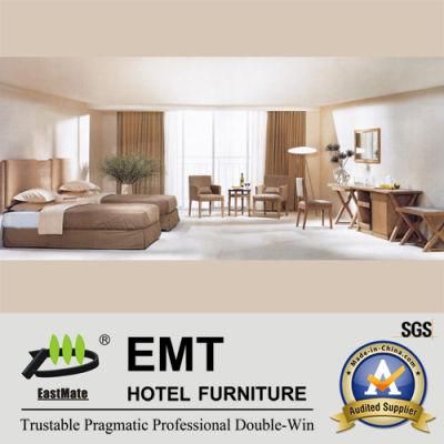 Simple Style Wooden Hotel Bedroom Set (EMT-B0904)