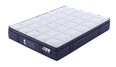Gel Memory Foam Medium Dreamleader/OEM Compress and Roll in Carton Box Backcare New Mattress