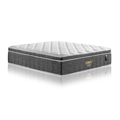 Eurotop High Density Foam Natural Latex Pocket Coil Spring Mattress
