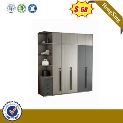 L Shape Portable Cheap Sliding Door Wardrobe Cabinet Closet Living Furniture