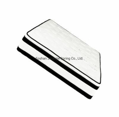 Comfortable Pillow-Top Pocket/Coil/Spring Mattress with Natural Latex Foam for Hotel/Home/Bedroom/Furniture/Mattresses