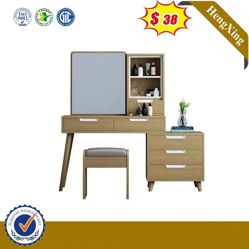 Home Bedroom Furniture Dressing Table Wooden Cabinet Mirror Dresser UL-Gd4008