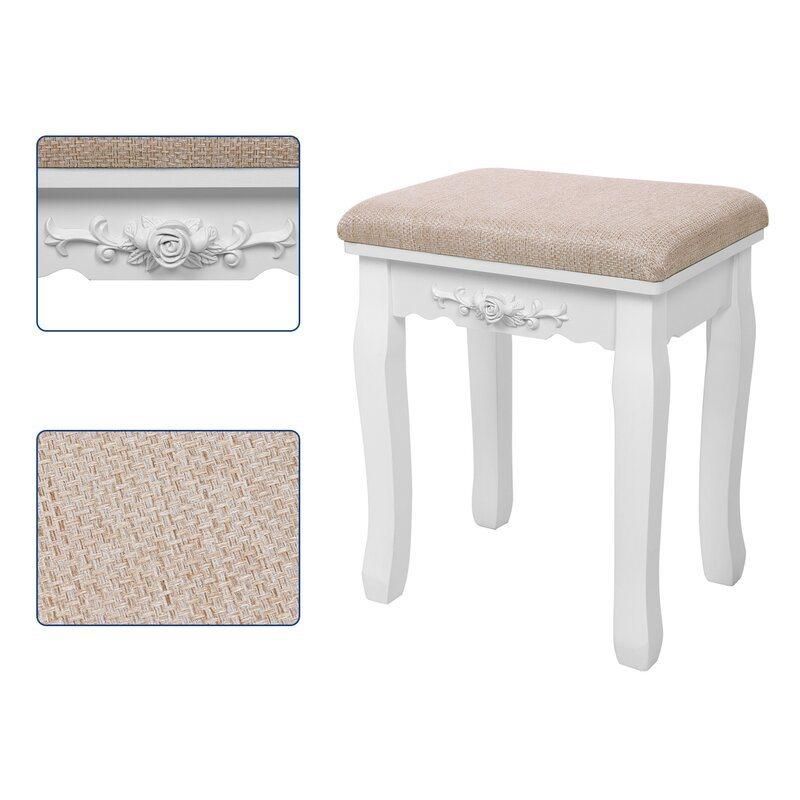 Popular Dressing Table Set with Mirror