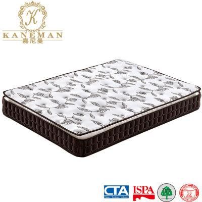 Economic Inn Cheap Spring Mattress Compress in Woodren Pallet
