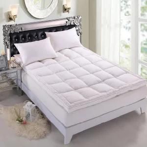 100% Cotton Cover with Goose Down Feather Water-Proof Mattress Topper