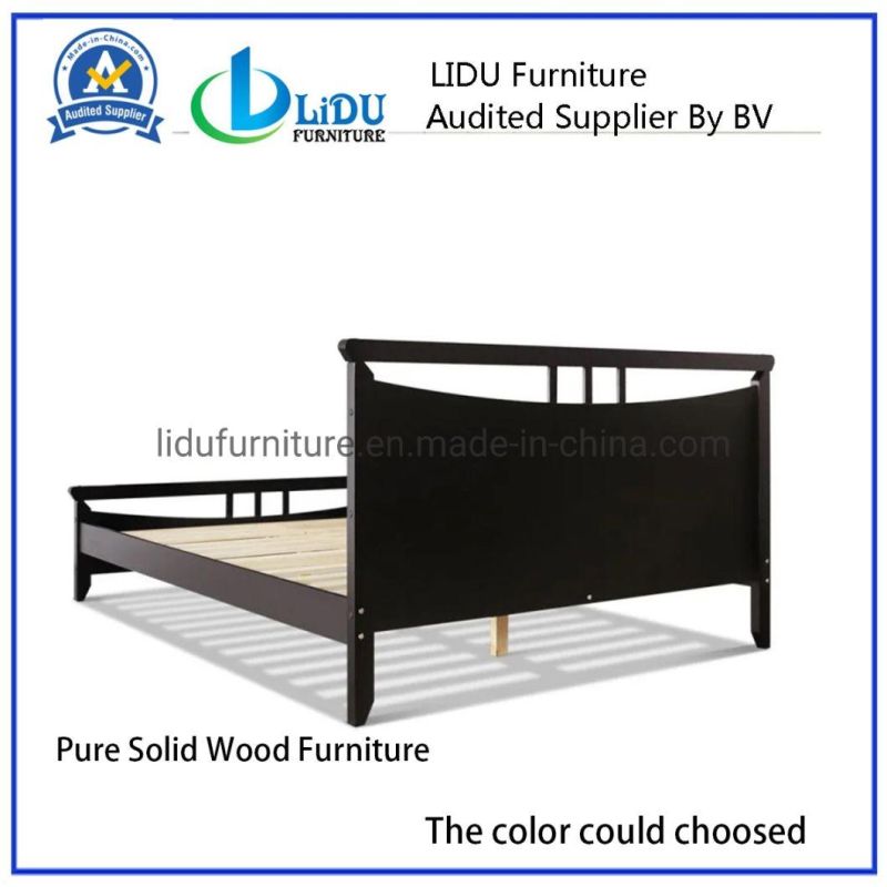 New Product Modern Bedroom Furniture Set Solid Wood Bed for Home Simple Design Wooden Bed Wooden Bed Bunk Bed Children′s Bed Safe Bed Kids Bed
