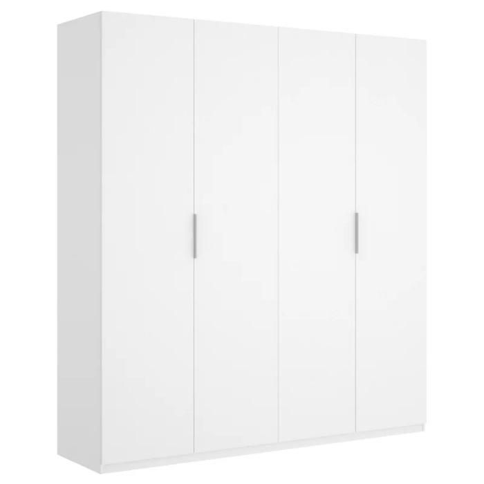 Simple Custom MDF Bedroom Clothes Wardrobe