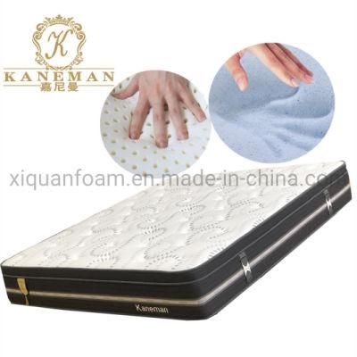 Durable Spring Mattress Luxury 12inch Memory Foam Mattress Custom King Size